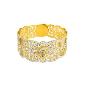 22K Gold 1 Piece Bangle