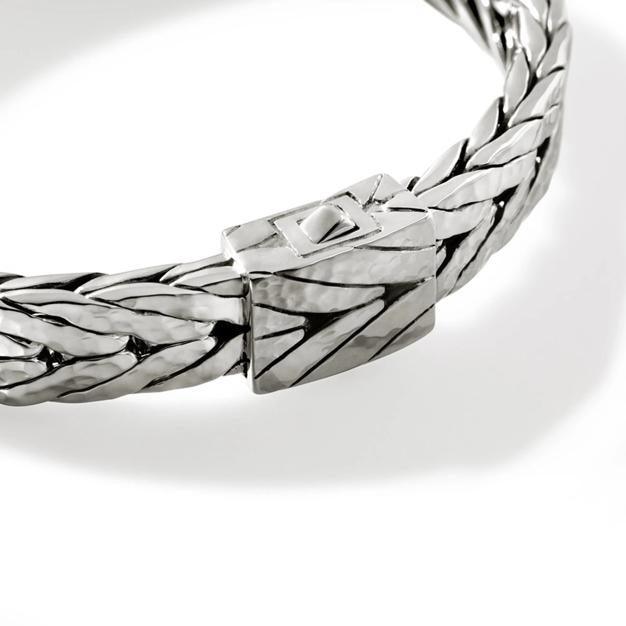 Hammered Bracelet, Sterling Silver, Slim