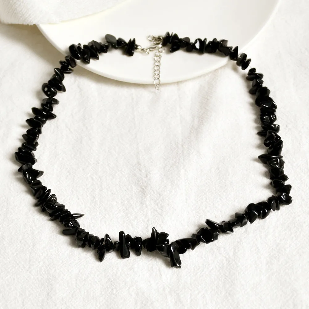 Wholesale Bohemian Mix Color Crystal Necklace JDC-NE-YF203